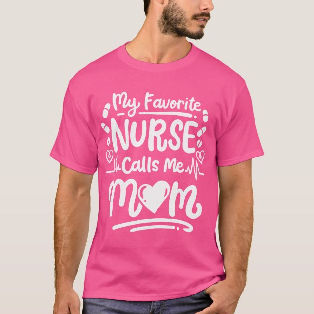 Krankenpflege in meiner Lieblingsnahrung nennt mic T-Shirt (Vorderseite)