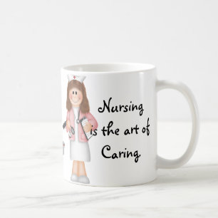 Krankenpflege ist die Kunst von Caring Tasse