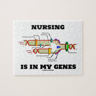 Krankenpflege ist in meinen Genen Puzzle