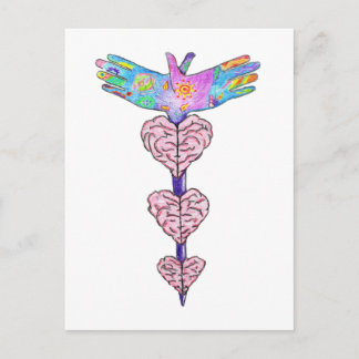 Krankenpflege ist Kunst und Wissenschaft Postkarte