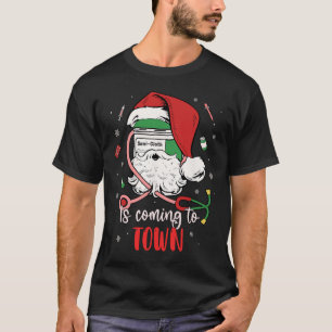 Krankenpflege Istant Xmas Sani- Tuch kommt T-Shirt