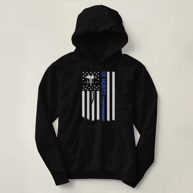 Krankenpflege Kinderzimmer ER Krankenpflege für Fr Hoodie (Design vorne)