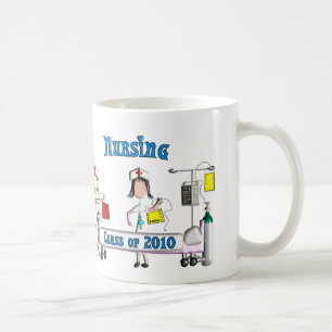 Krankenpflege-Klasse von 2010 Geschenken Tasse