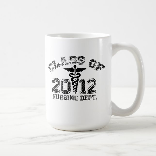 Krankenpflege-Klasse von Kaffee-Tasse 2012 Kaffeetasse (Rechts)