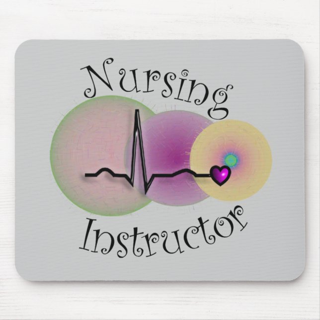 Krankenpflege-Lehrer-Geschenke Mousepad (Vorne)