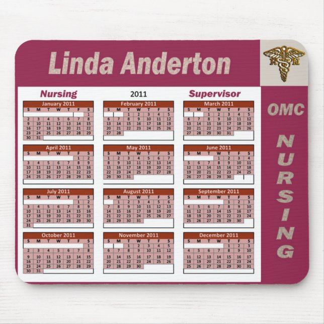 KRANKENPFLEGE LINDAS ANDERTON MOUSEPAD (Vorne)