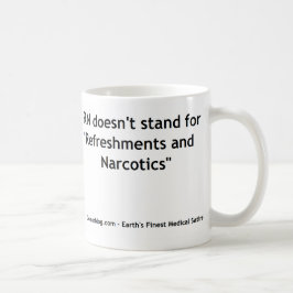 Krankenpflege RN - Erfrischungen und Tasse