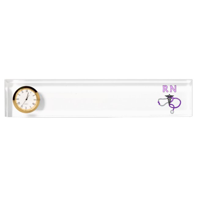 Krankenpflege RN-Stethoskop Namensplakette (Vorderseite)
