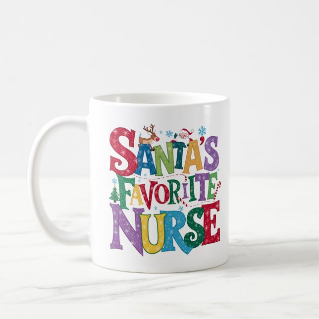 - Krankenpflege - Santa Kaffeetasse (Links)