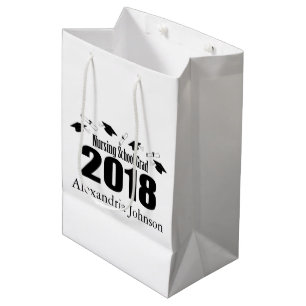 Krankenpflege-SchulAbschluss-Geschenk-Tasche 2018 Mittlere Geschenktüte