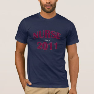 Krankenpflege-Schulabsolvent-Shirt - Klasse von T-Shirt