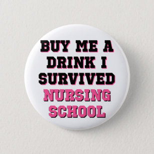 Krankenpflege-Schule kaufen mich ein Getränk Button
