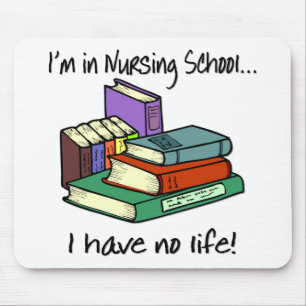Krankenpflege-Student Mousepad