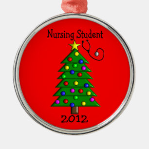 Krankenpflege-Studenten-Weihnachtsverzierung 2012 Ornament Aus Metall