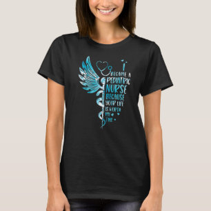 Krankenpflege, weil Ihr Leben meine Zeit wert ist  T-Shirt