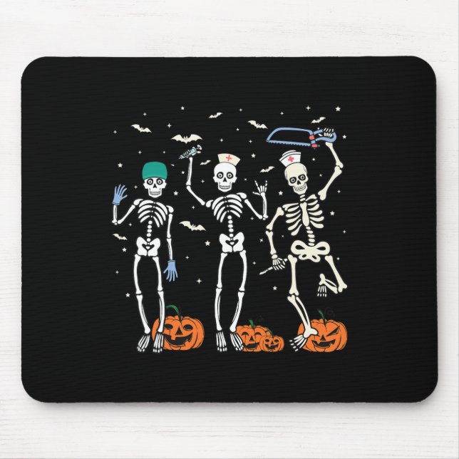 Krankenpflege zu Halloween 1 Mousepad (Vorne)