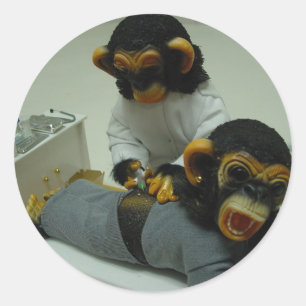 Krankenpflegelaufkleber Runder Aufkleber