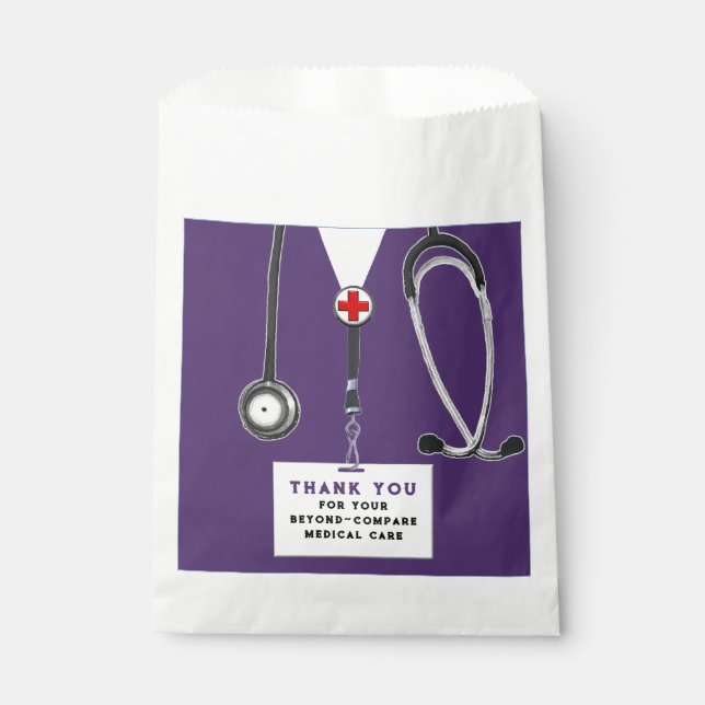 Krankenpflegepaket Geschenktütchen (Vorderseite)