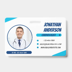 Krankenpflegepersonal Foto-ID-Ausweis Ausweis