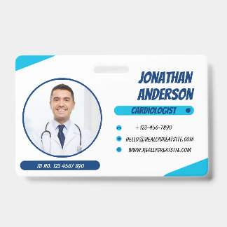 Krankenpflegepersonal Foto-ID-Ausweis Ausweis