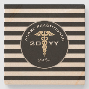 Krankenpfleger Abschluss Personalisiert Steinuntersetzer
