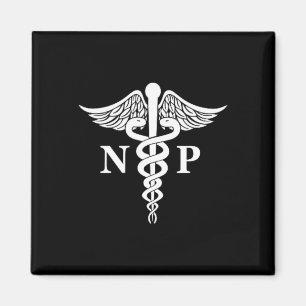 Krankenpfleger Caduceus Medical Symbol Pocket Magnet