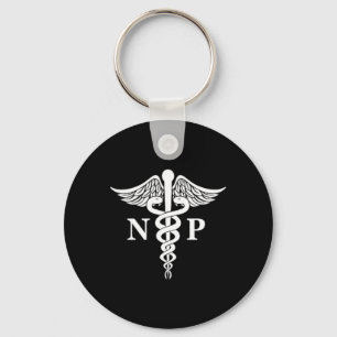 Krankenpfleger Caduceus Medical Symbol Pocket Schlüsselanhänger