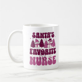 Krankenpfleger des Weihnachtsmanns Kaffeetasse