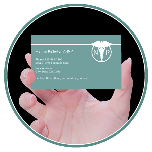 Krankenpfleger-Design Visitenkarte (Von Creator hochgeladen)