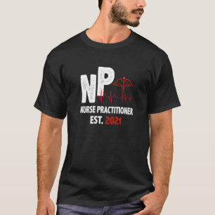 Krankenpfleger Est 2021 Krankenpflege NP Grad Stud T-Shirt