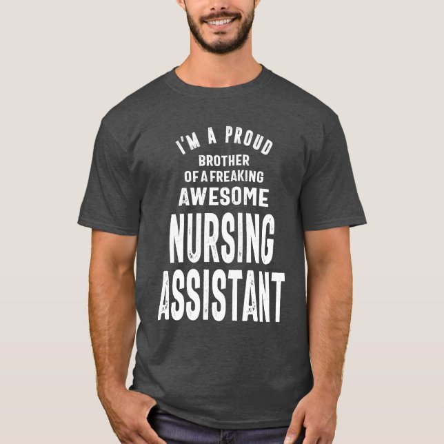 Krankenpfleger Geschenk Funny Job Titel T-Shirt (Vorderseite)