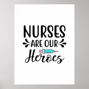 Krankenpfleger-Geschenk Krankenpfleger sind unsere Poster