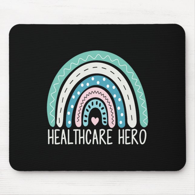 Krankenpfleger Heldin Medical Assistant AG Mousepad (Vorne)