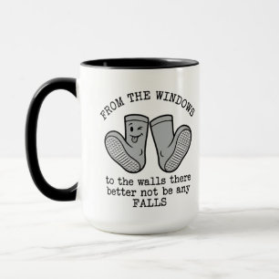 Krankenpfleger Humor Krankenhaus Sicherheitssocken Tasse