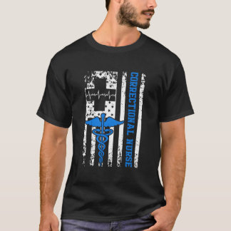 Krankenpfleger im Strafvollzug American Nursing Rn T-Shirt