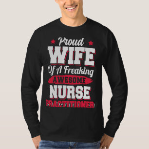 Krankenpfleger Krankenpfleger Ehefrau T-Shirt