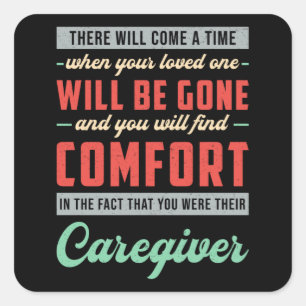 Krankenpfleger Krankenpfleger Krankenpfleger Pfleg Quadratischer Aufkleber