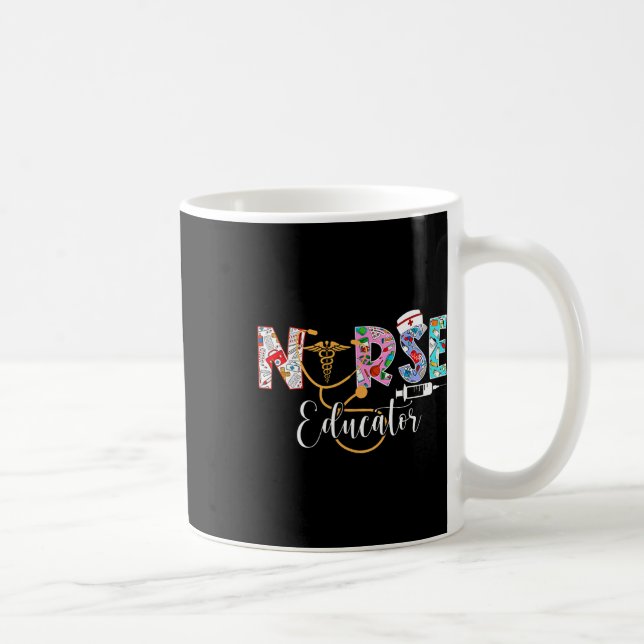 Krankenpfleger Kurlehrer Stethosco Kaffeetasse (Rechts)