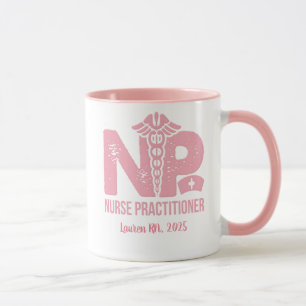 Krankenpfleger Personalisiert Pink Coffee Tasse