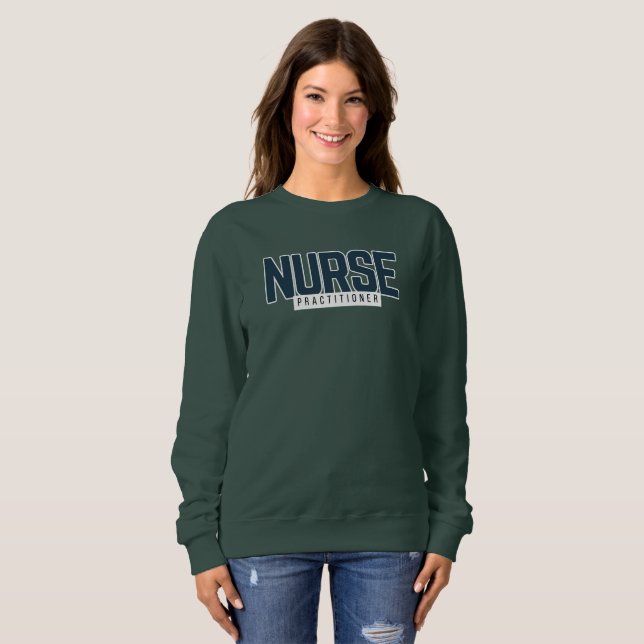 Krankenpfleger-Praktiker - NP Bekleidung Sweatshirt (Vorne ganz)