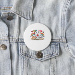 Krankenpfleger-Schwesternschild 'Kleine Herzen Ers Button