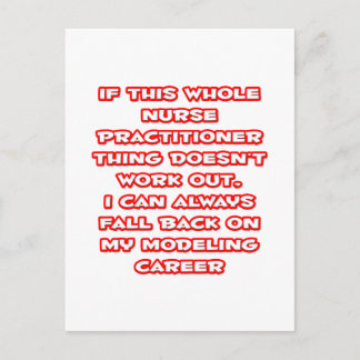 Krankenpfleger Spaß ... Modellieren Postkarte
