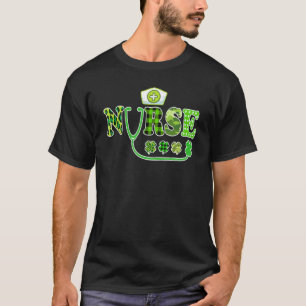 Krankenpfleger St Patrick S Day Pflege Niedlicher T-Shirt