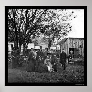 Krankenpfleger und Offiziere der Gesundheitskommis Poster