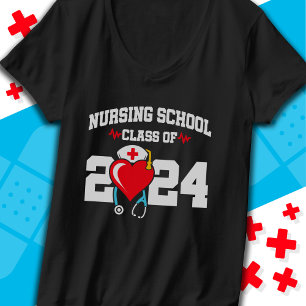 Krankenpflegerakademie 2024 Abschluss für Krankenp T-Shirt