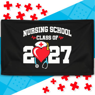 Krankenpflegerakademie 2027 Abschluss Nurse Banner