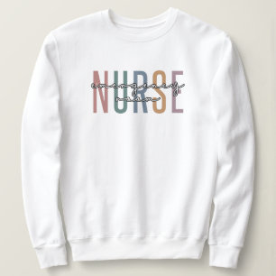 Krankenpflegerin im Notfall RN Künftige Krankenpfl Sweatshirt