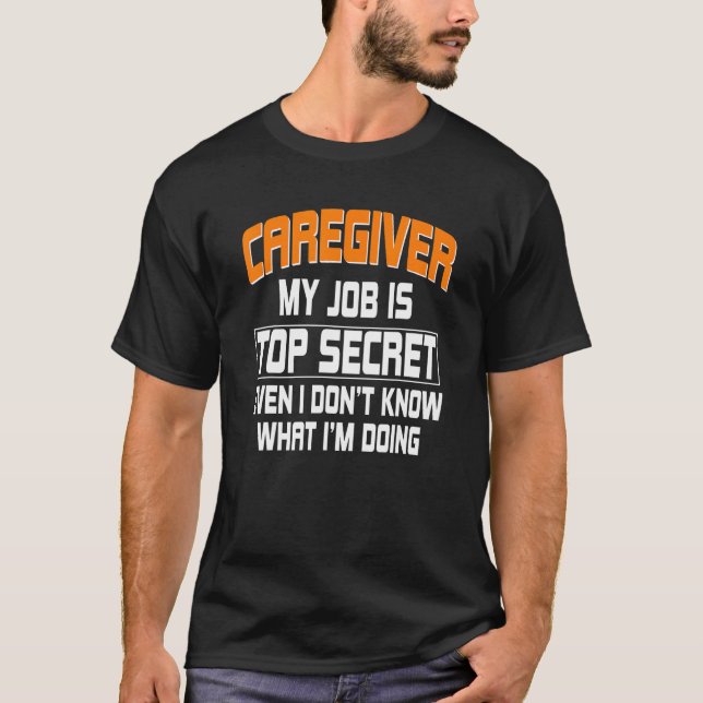 Krankenpflegerin Nanny Carer Nurse A T-Shirt (Vorderseite)