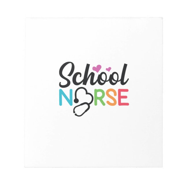 Krankenpflegerin Notizblock (Vorderseite)
