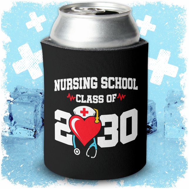 Krankenpflegerstudium 2030 Abschluss für Krankenpf Dosenkühler (Von Creator hochgeladen)